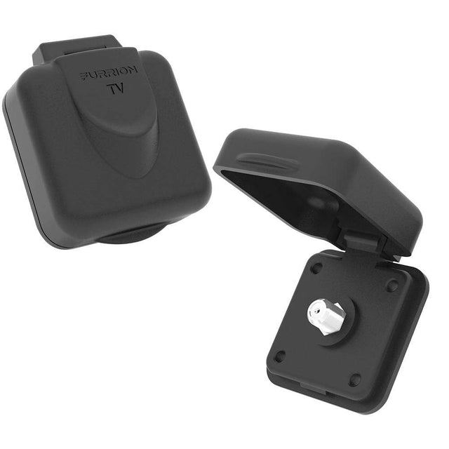 Furrion Qualifies for Free Shipping Furrion Mini TV/Satelite Inlet Square/Black #381608 FTVINB-BS