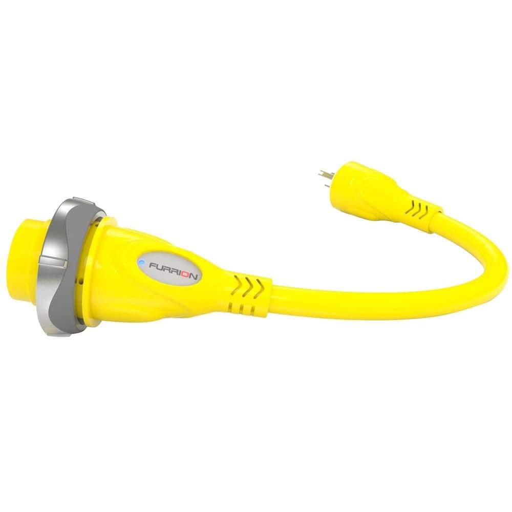 Furrion Qualifies for Free Shipping Furrion Pigtail Adapter 30a Female to 15a Male LED #FP3015-SY