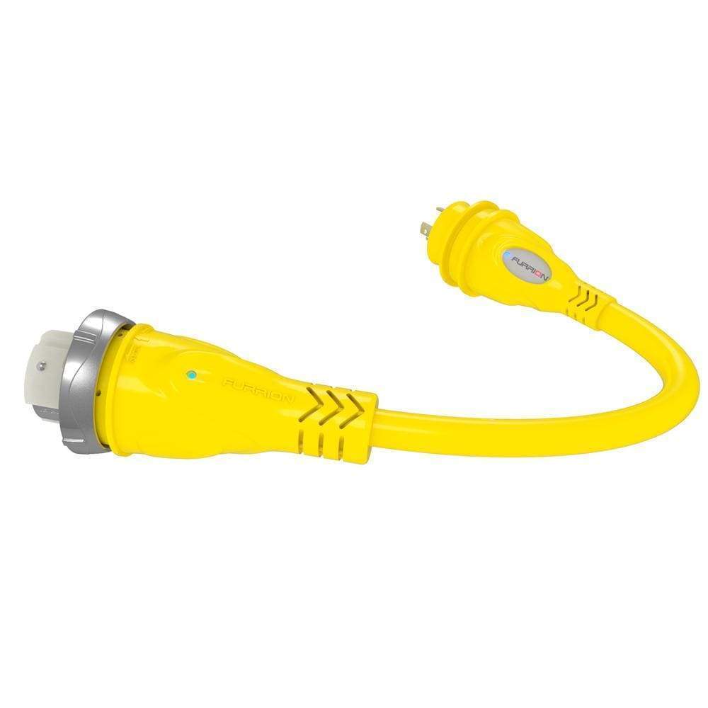 Furrion Pigtail Adapter 50a 125/250v Female to 30a Male #FP5530-SY