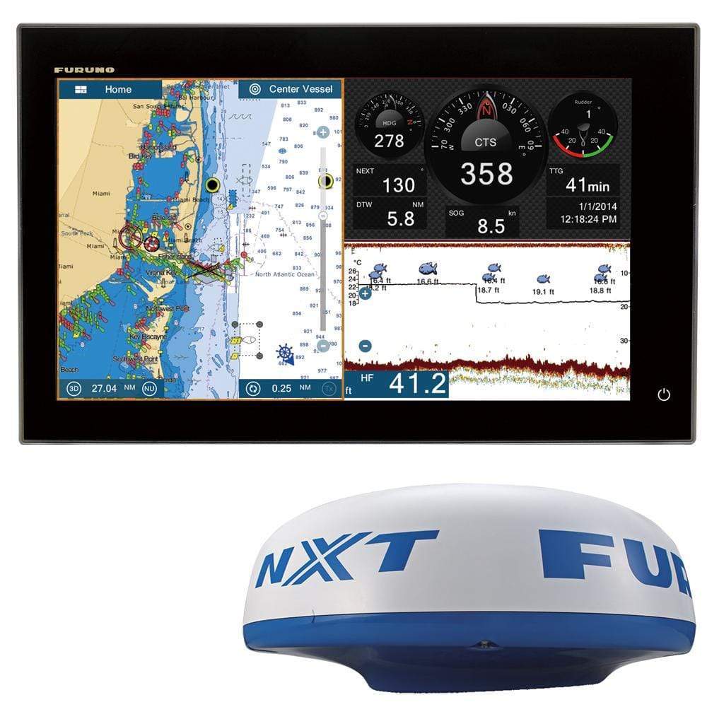 Furuno Not Qualified for Free Shipping Furuno 12" Navnet TZtouch2 Doppler Radar Bundle #TZTL12F-NXT