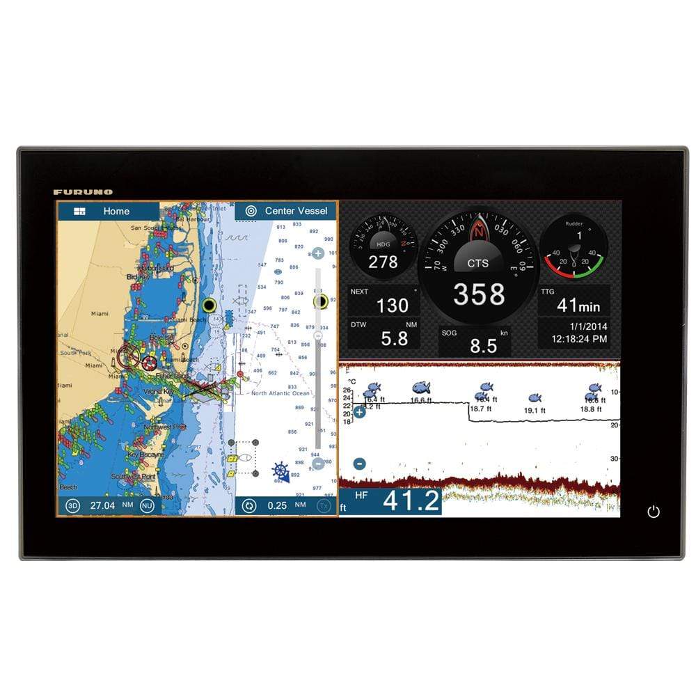 Furuno Qualifies for Free Shipping Furuno Navnet TZtouch2 12.1" MFD Chart Plotter/Fishfinder #TZTL12F