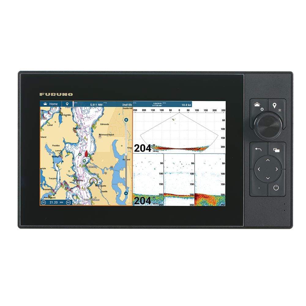 Furuno Navnet TZtouch3 12"Mfd with 1kw Dual Channel Chirp #TZT12F
