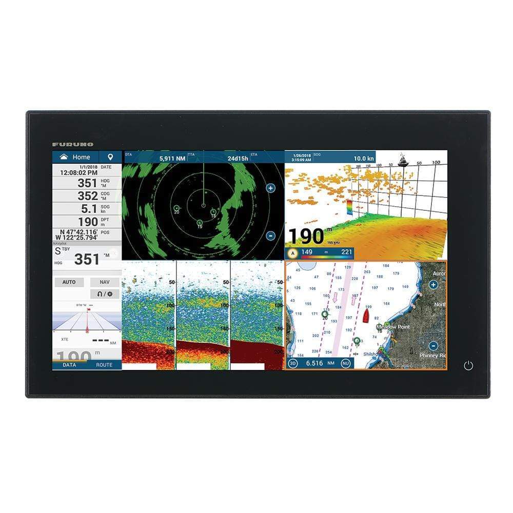 Furuno Qualifies for Free Shipping Furuno Navnet TZtouch3 16" MFD with 1kw Dual Channel Chirp #TZT16F