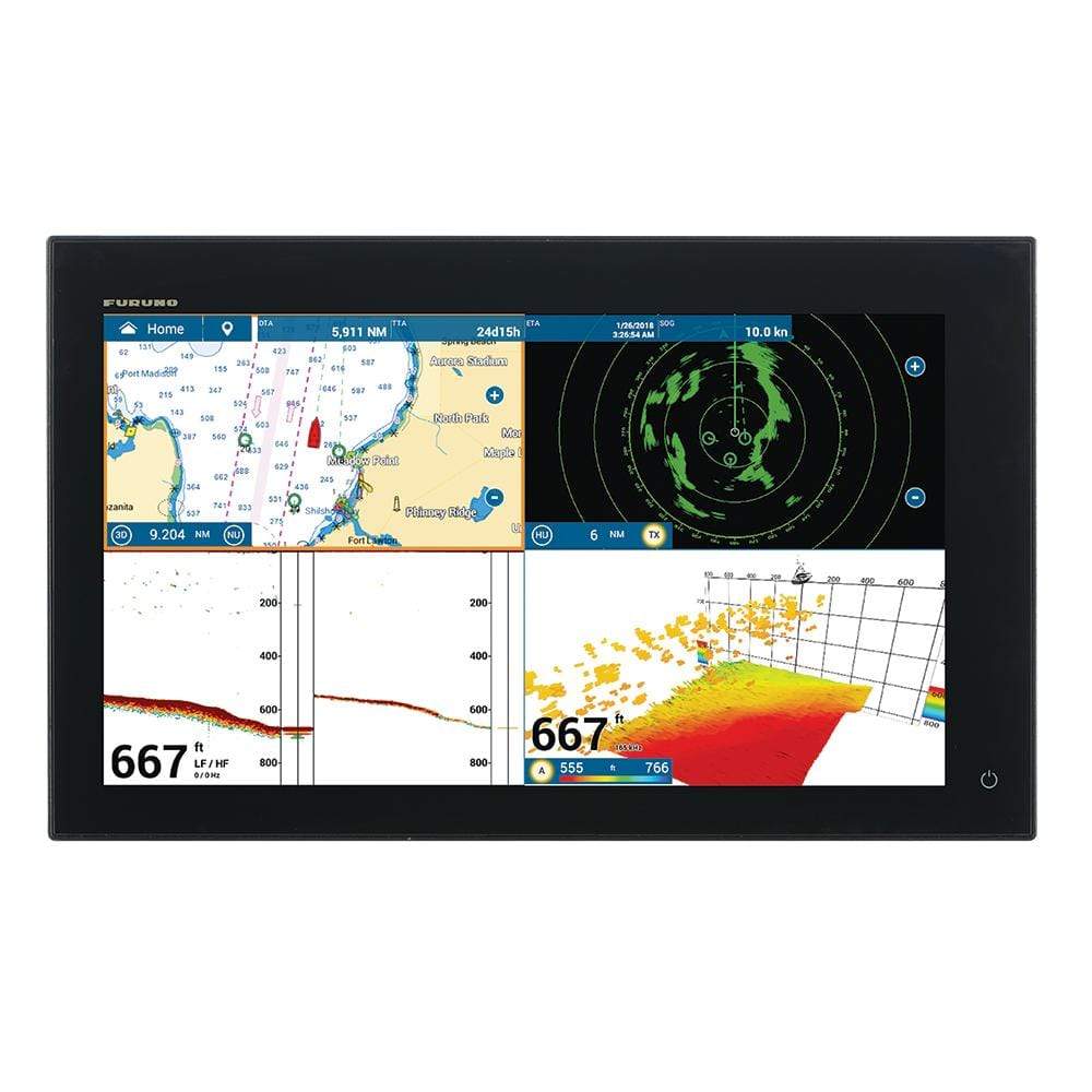 Furuno Navnet TZtouch3 19" MFD with 1kw Dual Channel Chirp #TZT19F