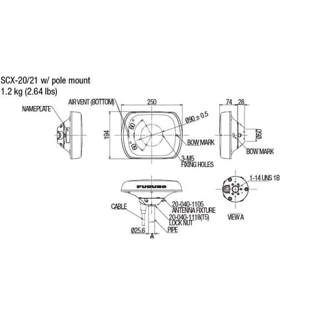 Furuno Qualifies for Free Shipping Furuno Satellite Compass #SCX21