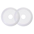 Fusion Qualifies for Free Shipping FUSION XS-X77CW 7.7" Classic Grill Cover White #010-12879-20