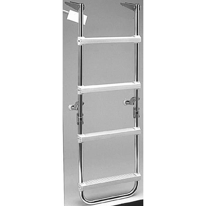 Garelick Qualifies for Free Shipping Garelick 2-4-Step Pontoon Folding Deck Ladder #12150
