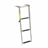 Garelick Qualifies for Free Shipping Garelick 3-Step Over Platform Telescoping Ladder #19676