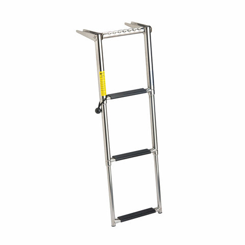 Garelick Qualifies for Free Shipping Garelick 3-Step Over Platform Telescoping Ladder #19676