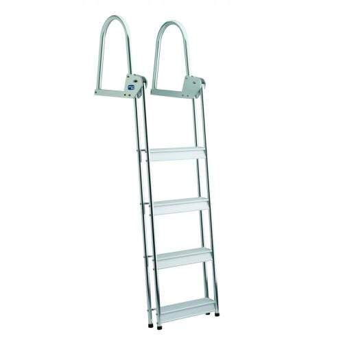 Garelick Oversized - Not Qualified for Free Shipping Garelick 4-Step Folding Dock Raft Ladder #15740
