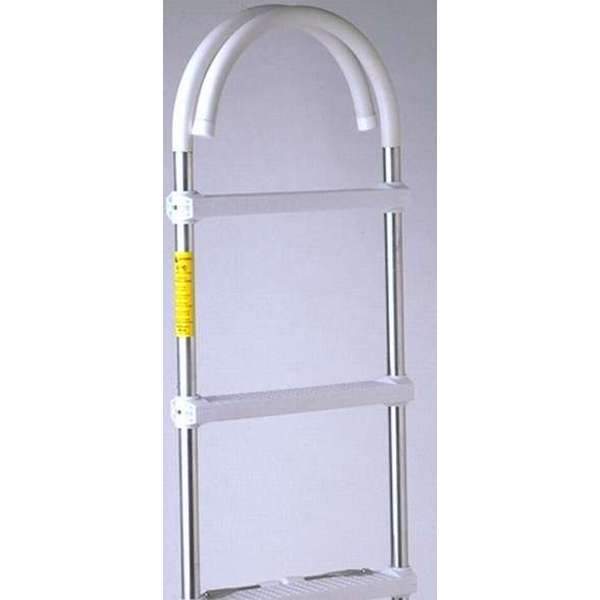 Garelick Oversized - Not Qualified for Free Shipping Garelick Gunwale EEz-In Hook 11" 3-Step Ladder #05031