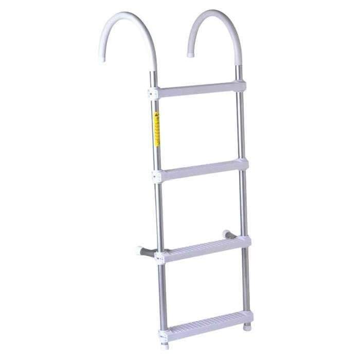 Garelick Oversized - Not Qualified for Free Shipping Garelick Gunwale EEz-In Hook 11" 4-Step Ladder #05041