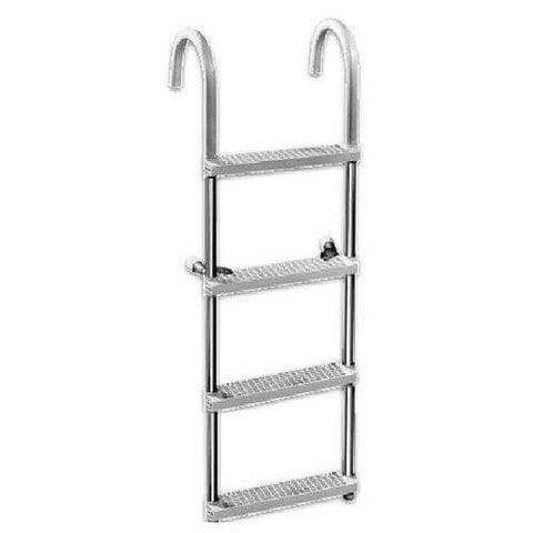 Garelick Oversized - Not Qualified for Free Shipping Garelick Gunwale EEz-In Hook 7" 4-Step Ladder #05047