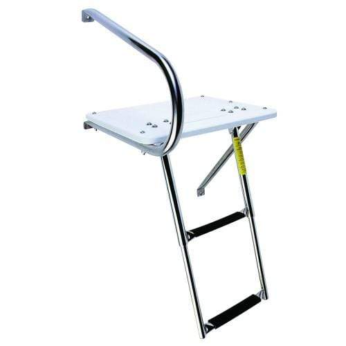 Garelick Qualifies for Free Shipping Garelick Outboard Swim Platform with Telescoping Ladder #19536