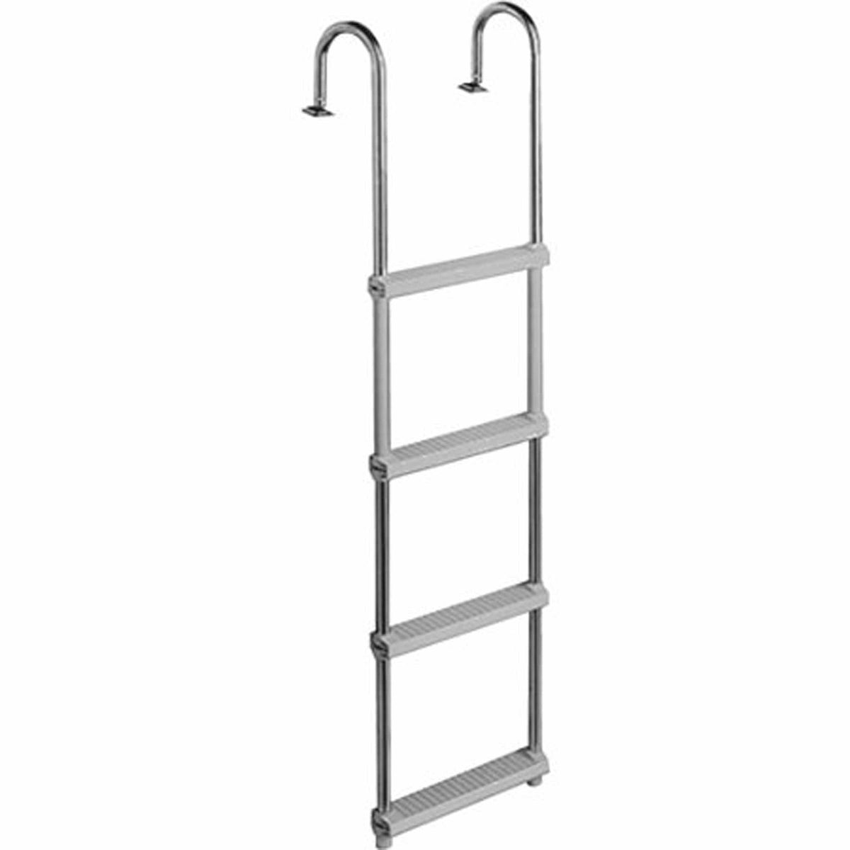 Garelick Qualifies for Free Shipping Garelick Over Platform SS Telescoping Ladder 4-Step #19617-61
