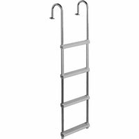 Garelick Qualifies for Free Shipping Garelick Over Platform SS Telescoping Ladder 4-Step #19617-61