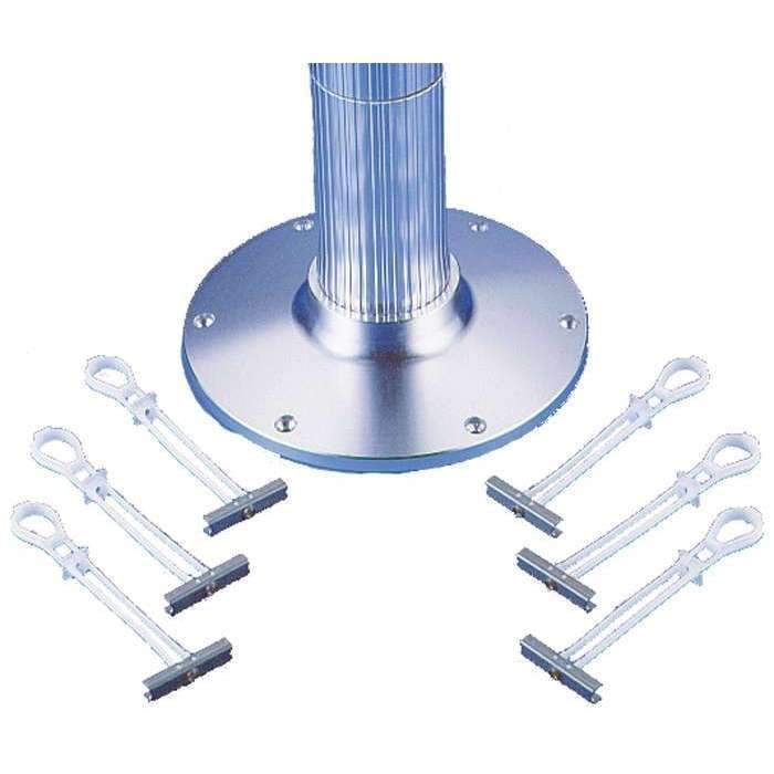 Garelick Qualifies for Free Shipping Garelick Toggle Bolt Pedestal Mounting Kit 6-pk #21026