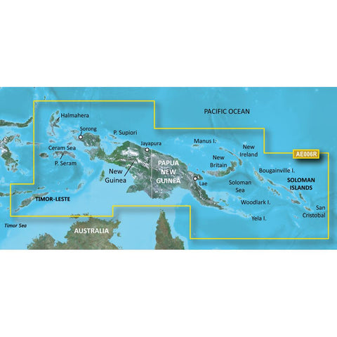 Garmin Qualifies for Free Shipping Garmin Bluechart G2 HXAE006R New Guinea North MicroSD/SD #010-C0881-20