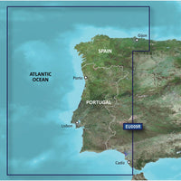 Garmin Qualifies for Free Shipping Garmin Bluechart G2 HXEU009R Portugal/Northwest Spain #010-C0767-20