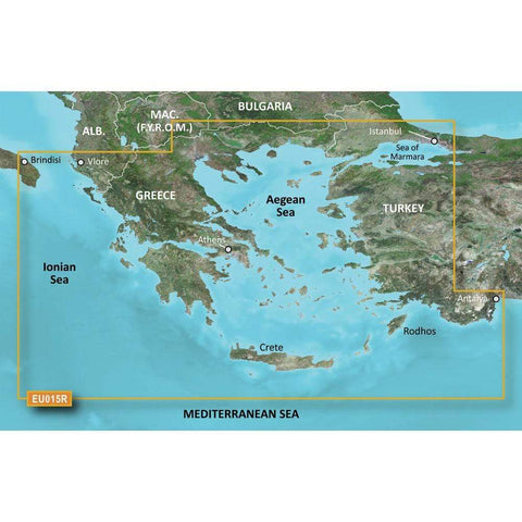 Garmin Qualifies for Free Shipping Garmin Bluechart G2 HXEU015R Aegean Sea/Sea of Marmara #010-C0773-20