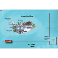 Garmin Qualifies for Free Shipping Garmin Bluechart G2 HXEU043R Iceland/Faeroe Islands #010-C0780-20