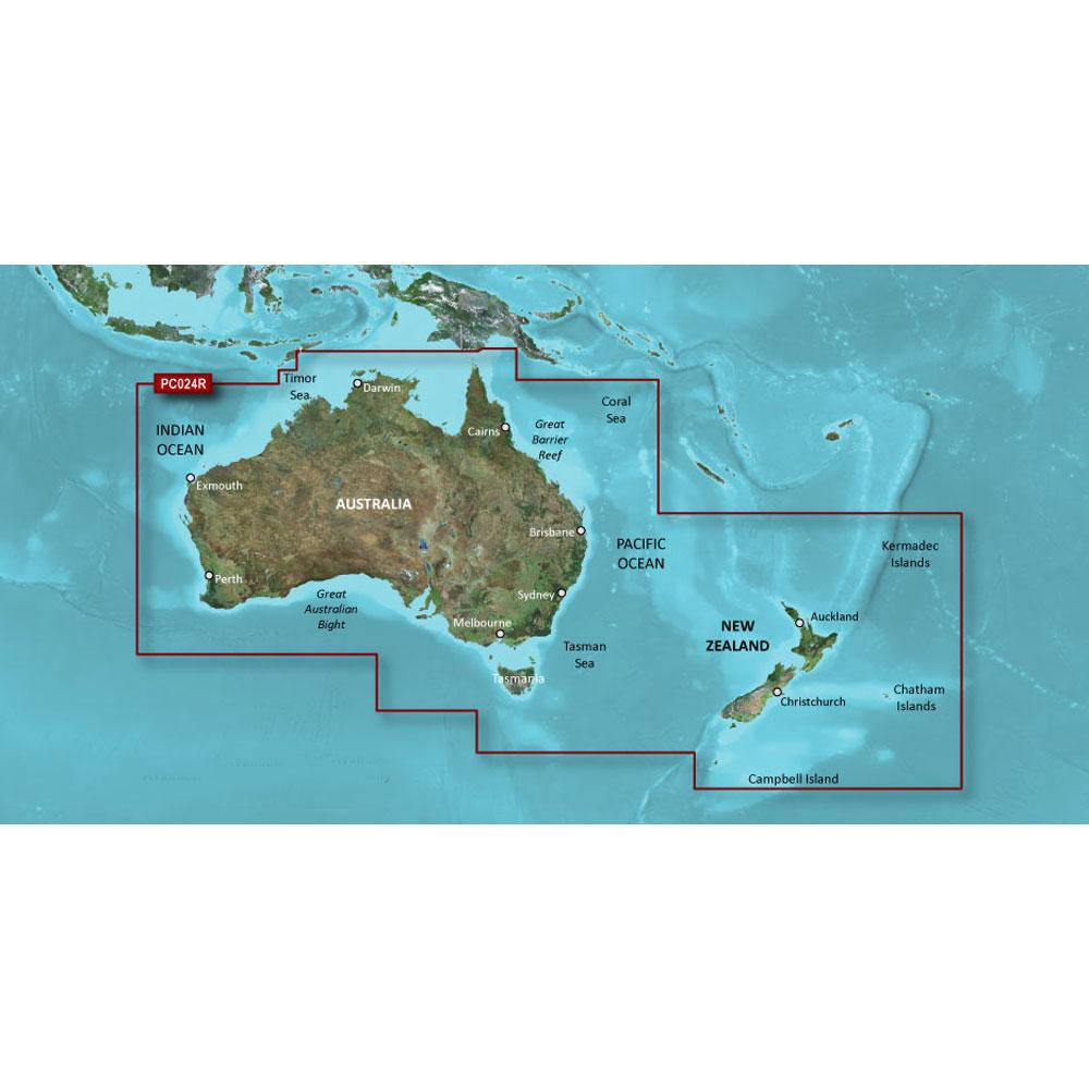 Garmin Qualifies for Free Shipping Garmin Bluechart G2 HXPC024R AustraliaandNew Zealand #010-C1020-20