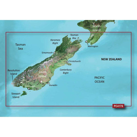 Garmin Qualifies for Free Shipping Garmin Bluechart G2 HXPC417S New Zealand South #010-C0875-20