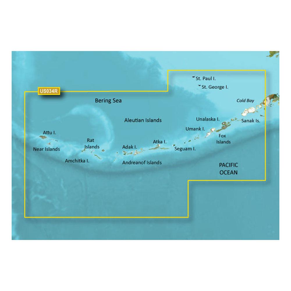 Garmin Qualifies for Free Shipping Garmin Bluechart G2 VUS034R Aleutian Islands Vistion #010-C0735-00