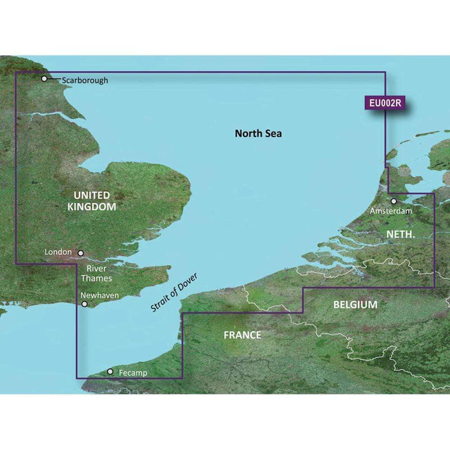 Garmin Qualifies for Free Shipping Garmin Bluechart G3 HXEU002R Dover to Amsterdam/England #010-C0761-20