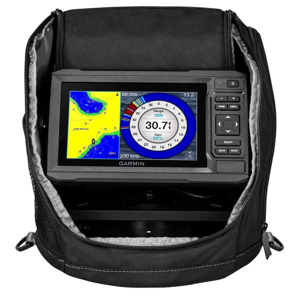 Garmin Qualifies for Free Shipping Garmin ECHOMAP Plus 63cv Ice Fishing Bundle #010-01889-16