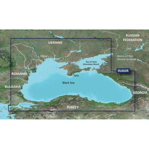 Garmin Qualifies for Free Shipping Garmin G2 HXRU002R Black Sea/Azov Sea Bluechart G2 SD #010-C1064-20