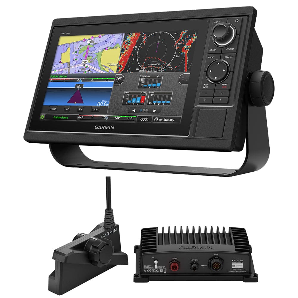 Garmin Qualifies for Free Shipping Garmin GPSMAP 1022 Livescope Plus Bundle with LVS34 #010-01740-00/LVS34