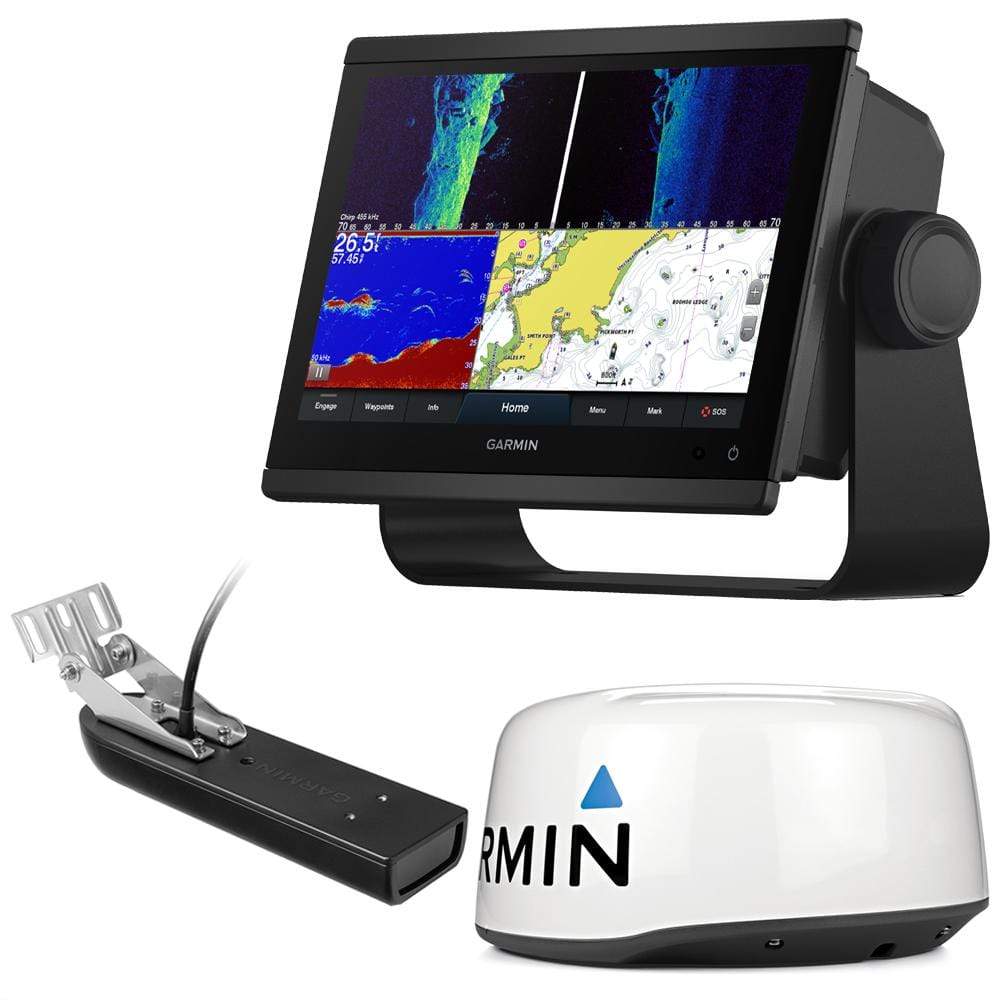 Garmin Qualifies for Free Shipping Garmin GPSMAP 1243xsv Combo GPS/Fishfinder GMR 18HD+ GT23 #010-02367-51/GT23M