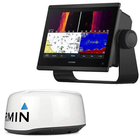 Garmin Not Qualified for Free Shipping Garmin GPSMAP 943xsv Combo GPS/Fishfinder GMR 18HD+ #010-02366-51