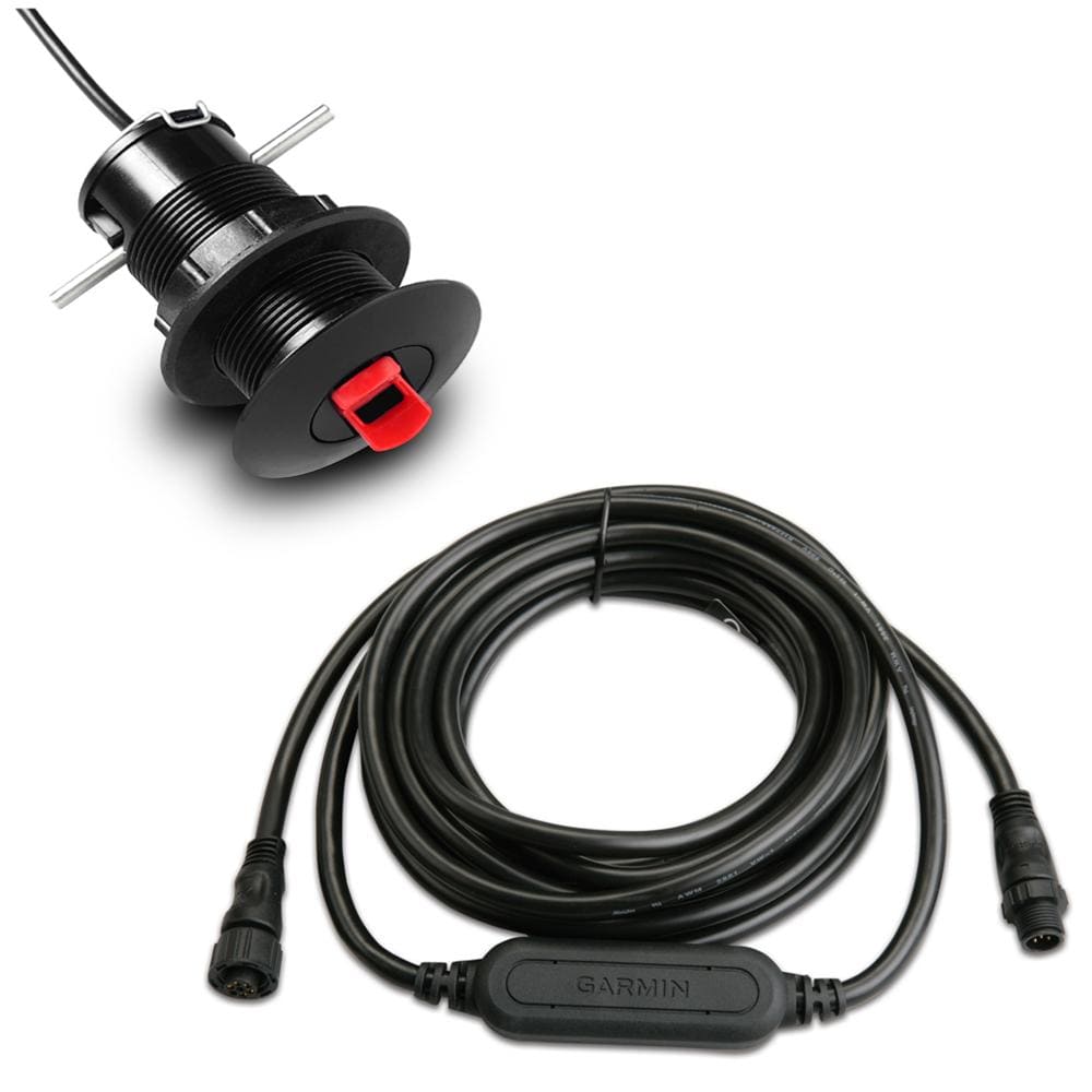 Garmin Qualifies for Free Shipping Garmin GST 43 Thru-Hull Speed/Temp Transducer w/ GST 10 #010-04284-00
