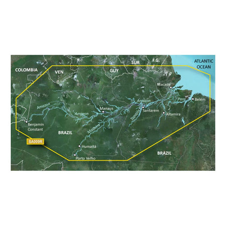 Garmin Qualifies for Free Shipping Garmin HXSA009R G2 Bluechart Amazon River #010-C1066-20