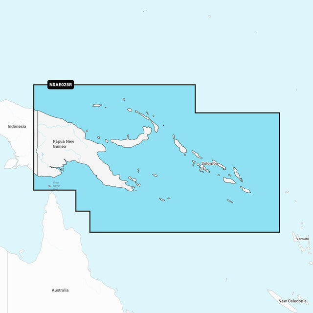 Garmin Qualifies for Free Shipping Garmin Navionics+ NSAE025R Papua New Guinea & Solomon Isle #010-C1223-20