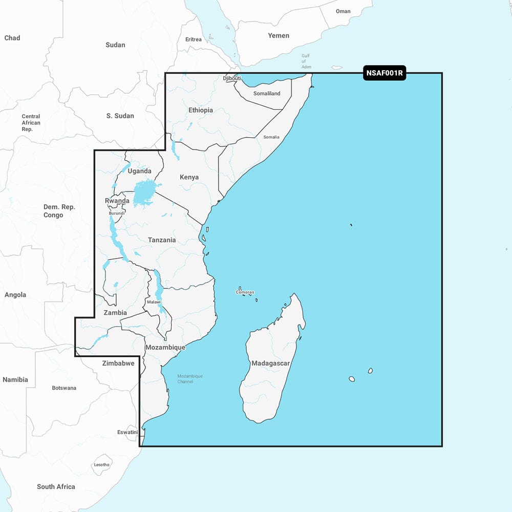 Garmin Qualifies for Free Shipping Garmin Navionics+ NSAF001R Africa East #010-C1224-20