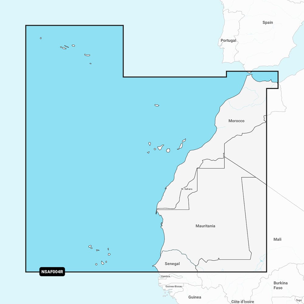 Garmin Qualifies for Free Shipping Garmin Navionics+ NSAF004R Africa Northwest #010-C1227-20