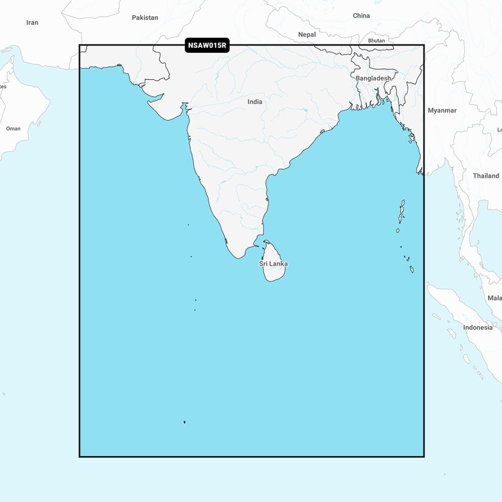 Garmin Qualifies for Free Shipping Garmin Navionics+ NSAW015R Indian Subcontinent #010-C1230-20