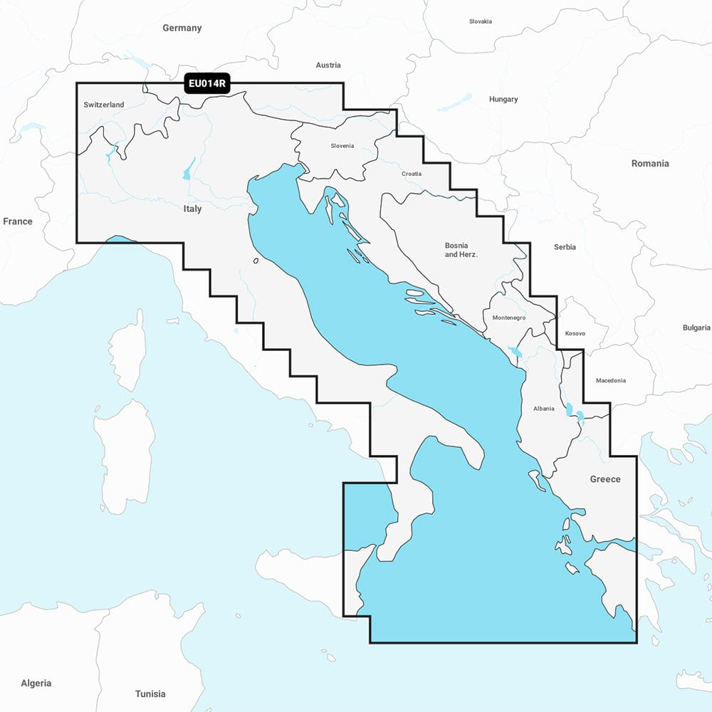 Garmin Qualifies for Free Shipping Garmin Navionics+ NSEU014R Italy, Adriatic Sea #010-C1239-20