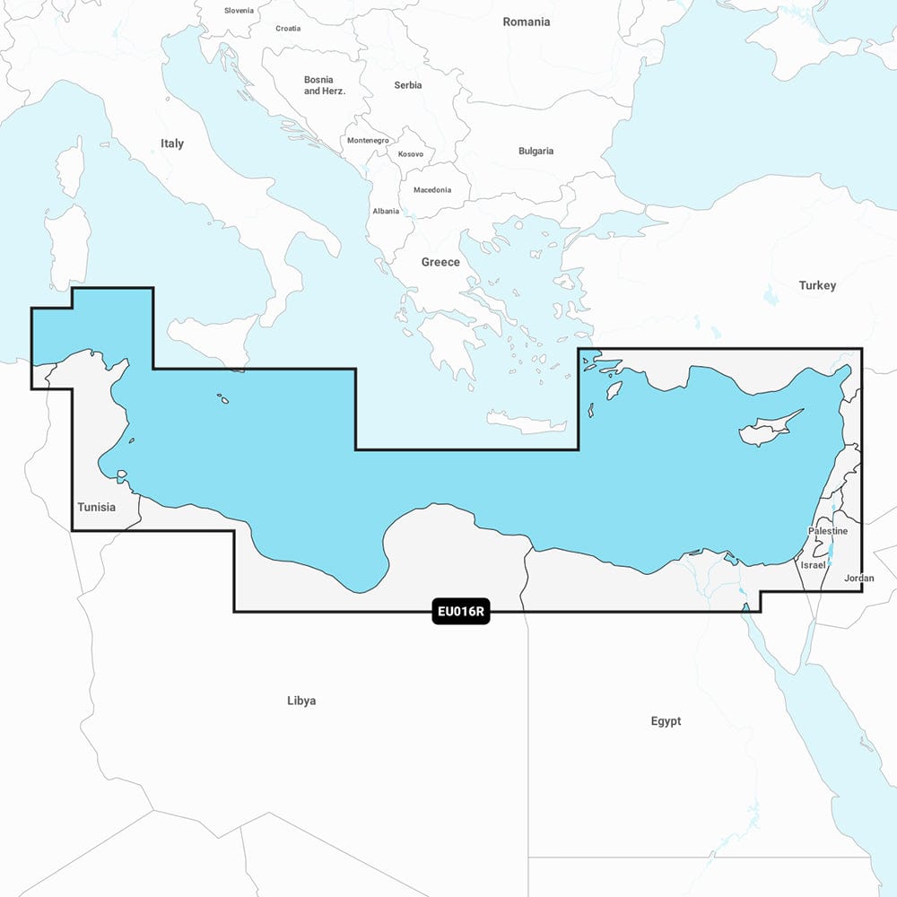 Garmin Qualifies for Free Shipping Garmin Navionics+ NSEU016R Mediterranean Sea Southeast #010-C1241-20