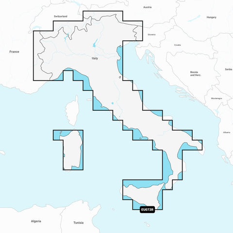 Garmin Qualifies for Free Shipping Garmin Navionics+ NSEU073R Italy Lakes & Rivers #010-C1268-20