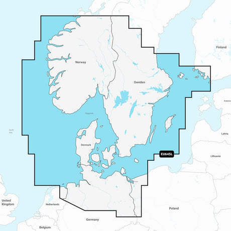 Garmin Qualifies for Free Shipping Garmin Navionics+ NSEU645L Skagerrak & Kattegat #010-C1274-20