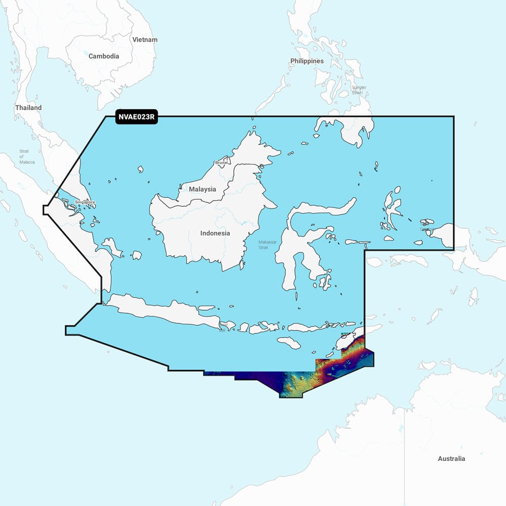 Garmin Qualifies for Free Shipping Garmin Navionics Vision+ NVAE023R Java & Borneo #010-C1221-00