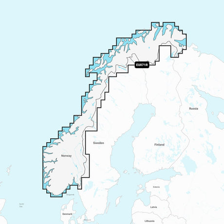 Garmin Qualifies for Free Shipping Garmin Navionics Vision+ NVEU071R Norway Lakes & Rivers #010-C1266-00