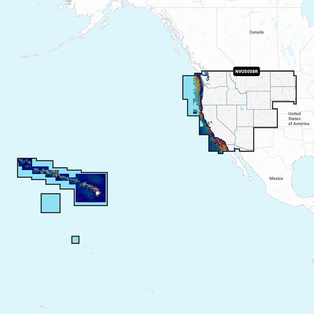 Garmin Qualifies for Free Shipping Garmin Navionics Vision+ NVUS008R US West #010-C1292-00