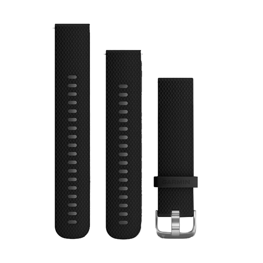 Garmin Qualifies for Free Shipping Garmin Quick Release Band Black Silicone SS Hardware #010-12561-02