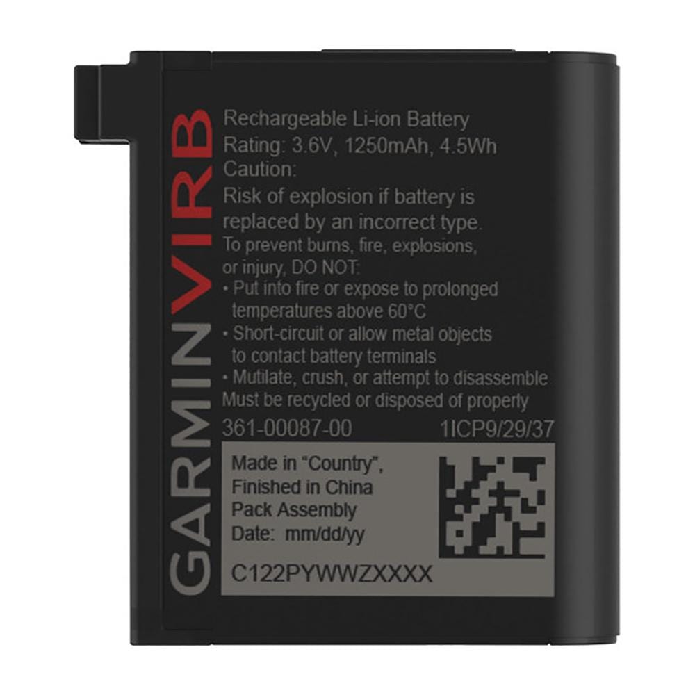 Garmin Qualifies for Free Shipping Garmin Rechargeable Battery for VIRB Ultra #010-12389-15