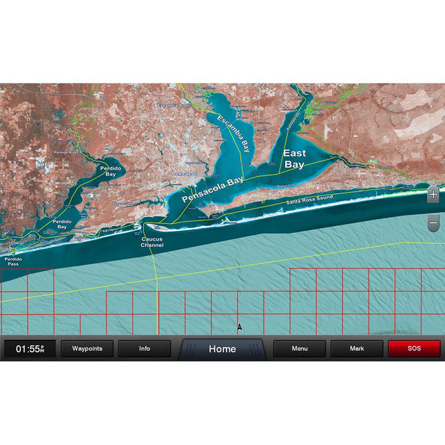 Garmin Qualifies for Free Shipping Garmin Standard Mapping Emerald Coast Premium #010-C1190-00